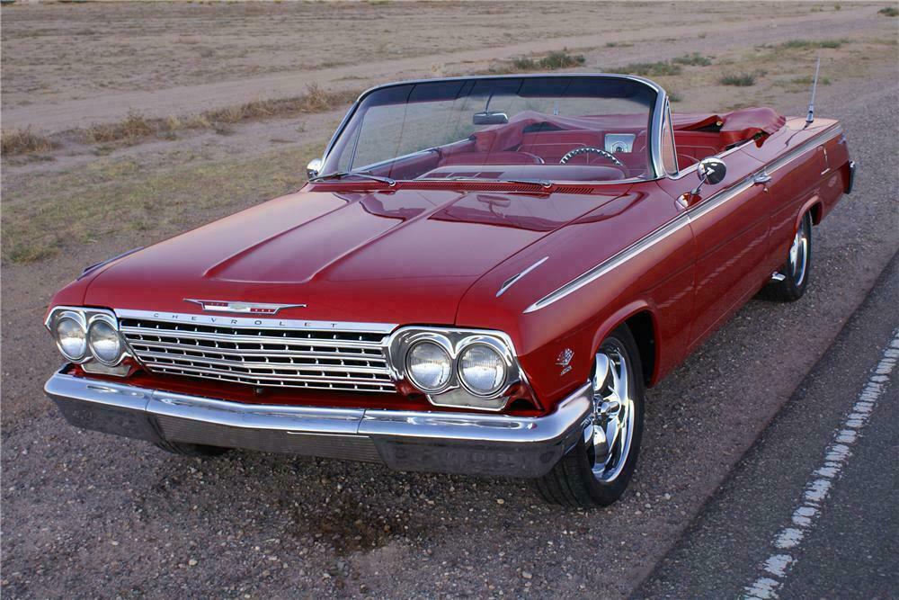 1962 CHEVROLET IMPALA SS CUSTOM CONVERTIBLE - Front 3/4 - 116149