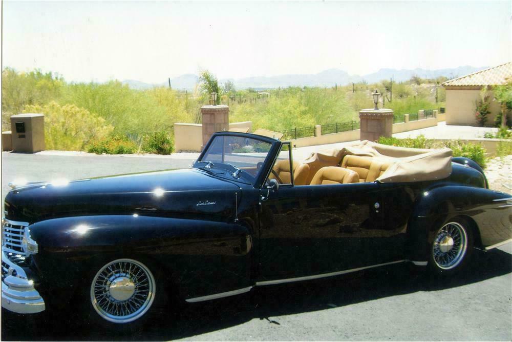 1948 LINCOLN CONTINENTAL CUSTOM CABRIOLET - Side Profile - 116160