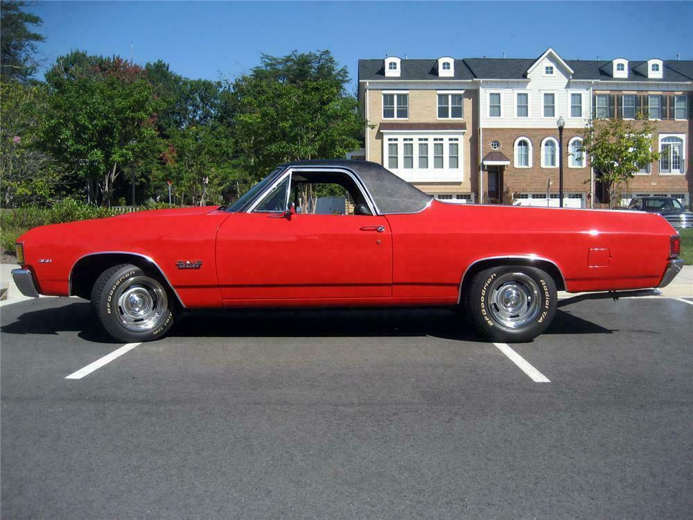 1972 GMC SPRINT PICKUP TRUCK - Side Profile - 116288