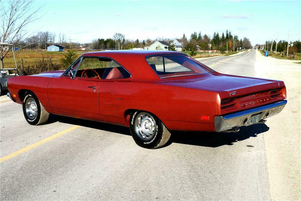 1970 PLYMOUTH ROAD RUNNER 2 DOOR COUPE - Rear 3/4 - 116354