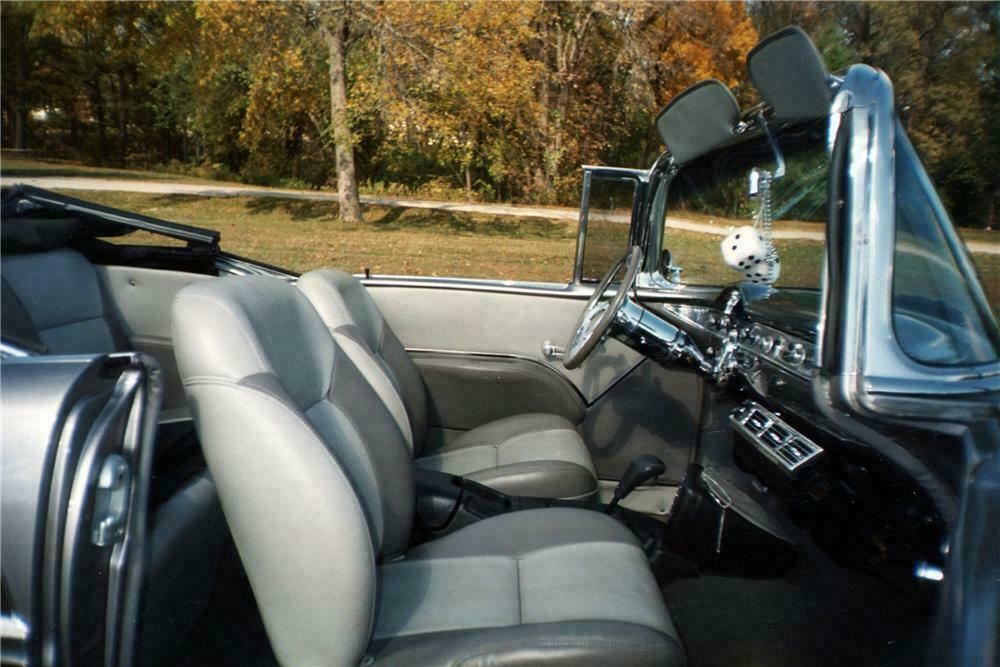 1955 CHEVROLET BEL AIR CUSTOM CONVERTIBLE - Interior - 116355
