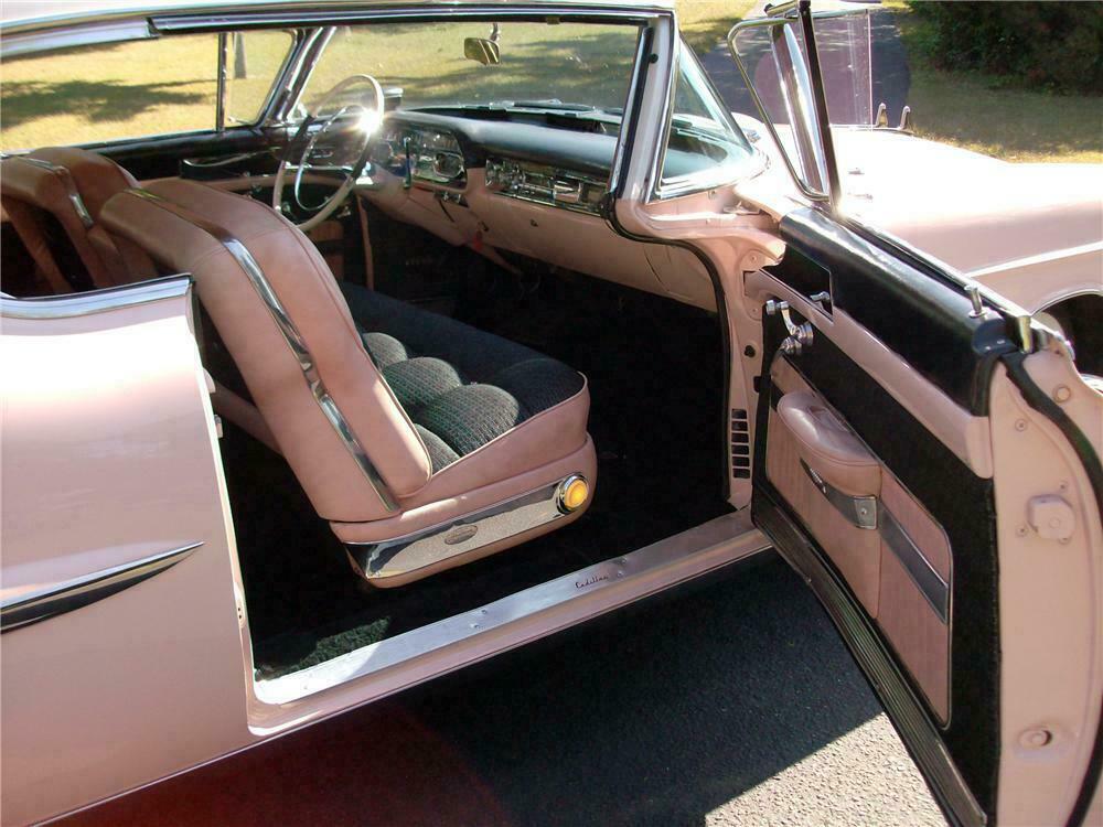 1957 CADILLAC COUPE DE VILLE 2 DOOR COUPE - Interior - 116404
