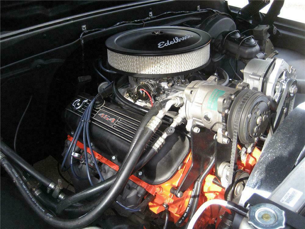 1971 CHEVROLET SHORT BED STEPSIDE CUSTOM PICKUP - Engine - 116434
