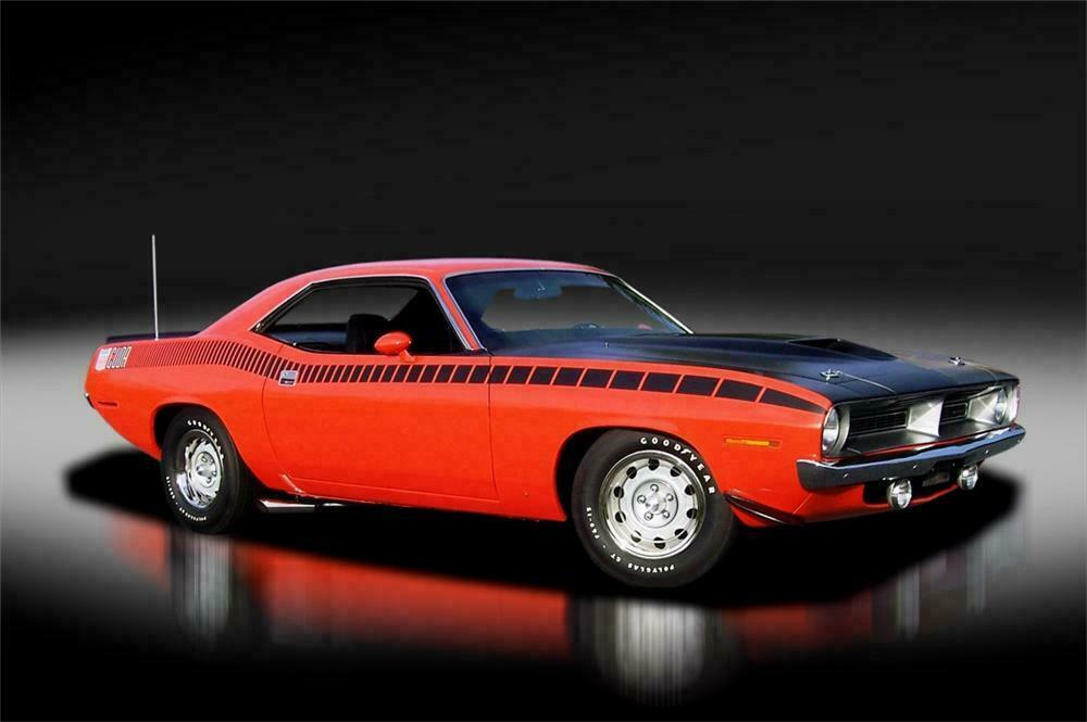 1970 PLYMOUTH CUDA AAR 2 DOOR COUPE - Front 3/4 - 116453