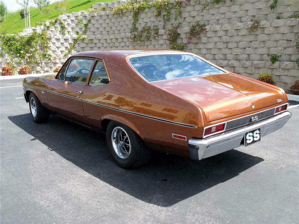 1972 CHEVROLET NOVA SS COUPE - Rear 3/4 - 116520