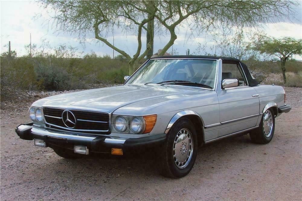 1981 MERCEDES-BENZ 380SL ROADSTER - Side Profile - 116522
