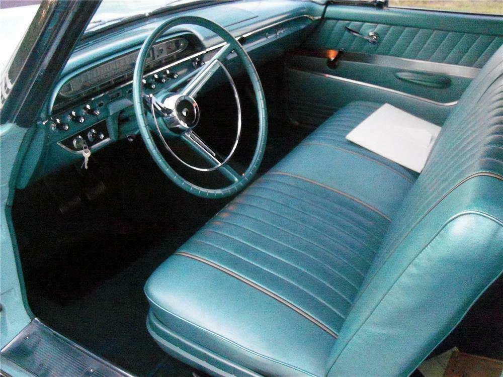 1961 FORD GALAXIE CONVERTIBLE - Interior - 116529