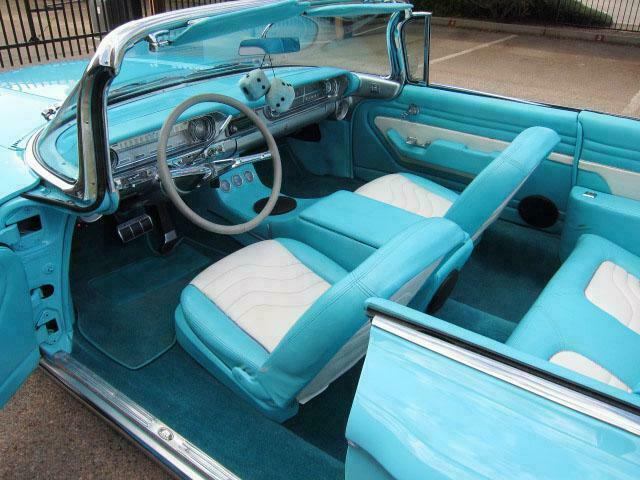 1960 OLDSMOBILE 98 CUSTOM CONVERTIBLE - Interior - 116941