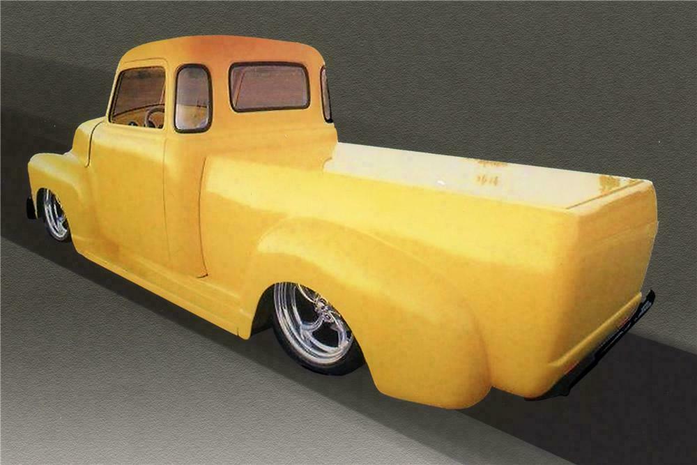 1953 CHEVROLET CUSTOM PICKUP - Rear 3/4 - 117060