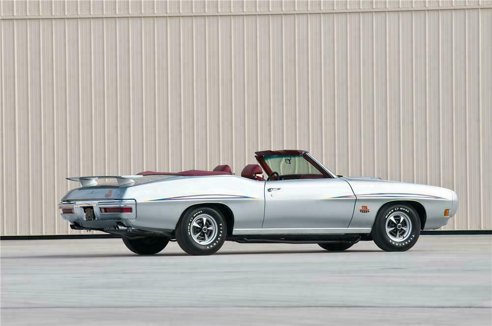 1970 PONTIAC GTO JUDGE CONVERTIBLE - Rear 3/4 - 117113