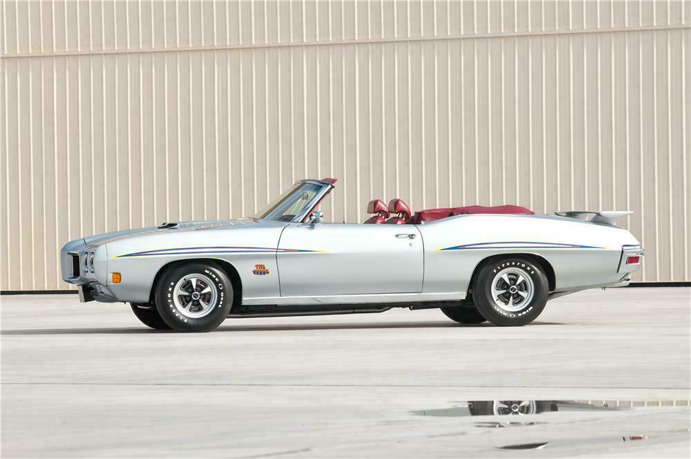 1970 PONTIAC GTO JUDGE CONVERTIBLE - Side Profile - 117113