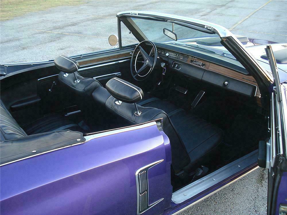 1970 DODGE CORONET 500 CONVERTIBLE - Interior - 117144