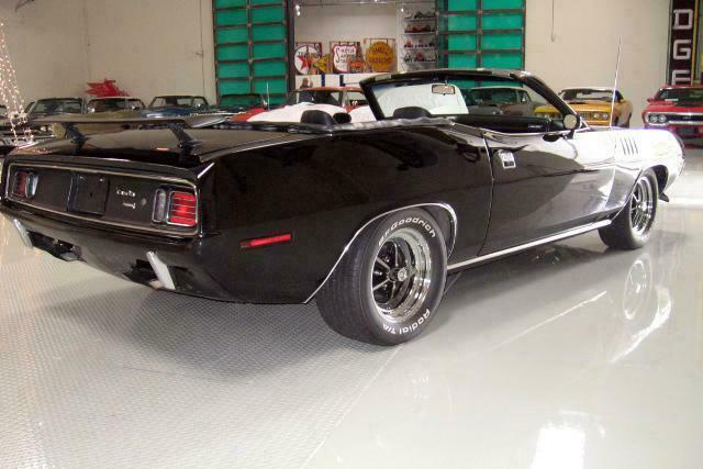 1971 PLYMOUTH CUDA CUSTOM 2 DOOR CONVERTIBLE - Rear 3/4 - 117146