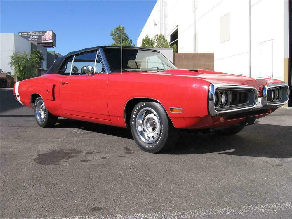 1970 DODGE CORONET "PILOT" CONVERTIBLE - Front 3/4 - 117156
