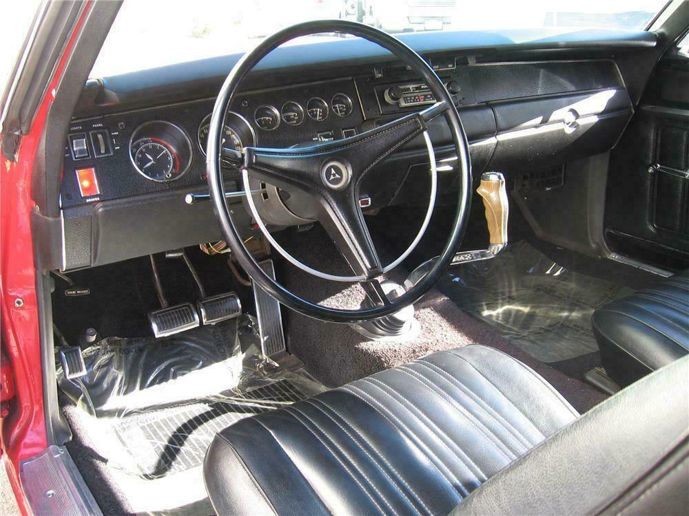 1970 DODGE CORONET "PILOT" CONVERTIBLE - Interior - 117156
