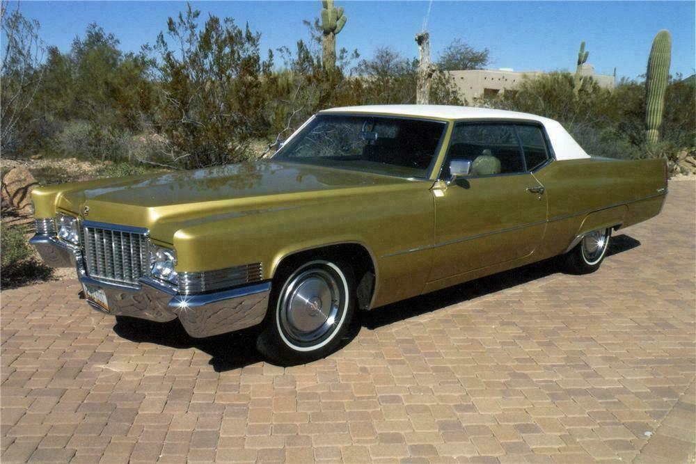 1970 Cadillac Coupe De Ville 2 Door Coupe