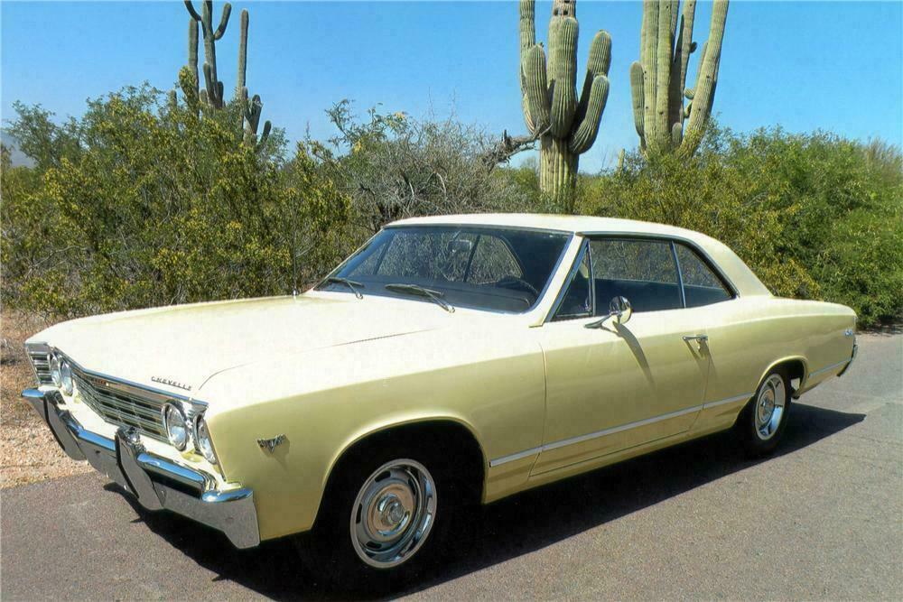 1967 Chevrolet Malibu 2 Door Hardtop