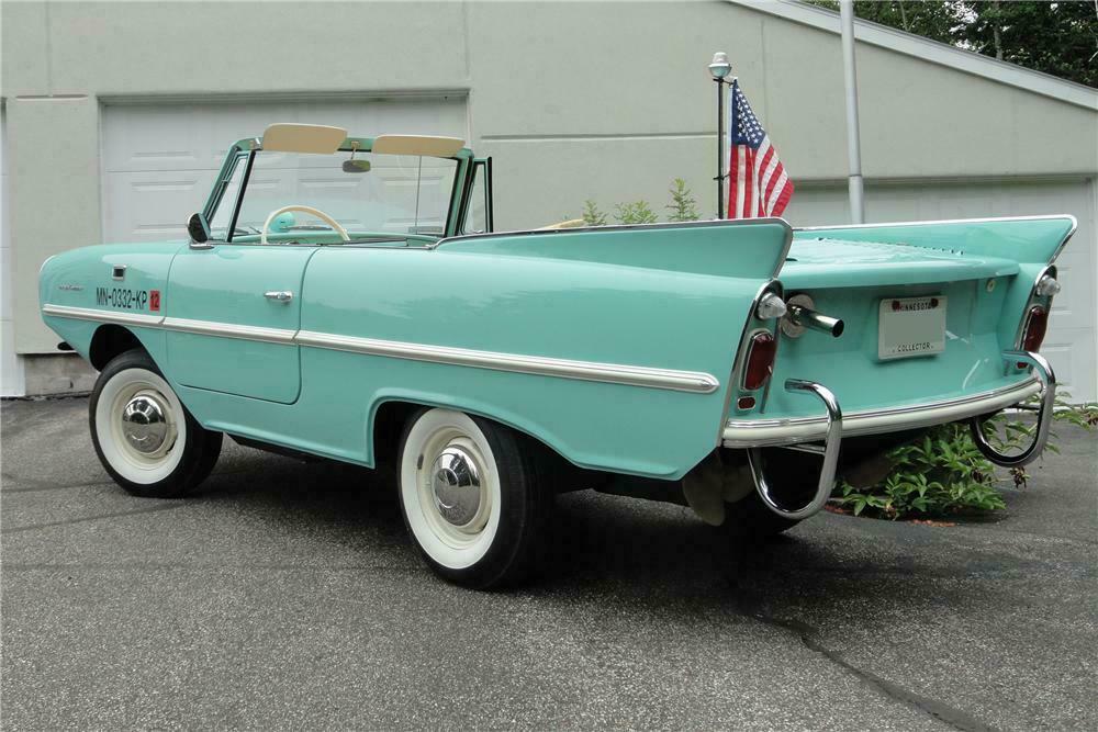 1965 AMPHICAR 770 CONVERTIBLE - Rear 3/4 - 117185