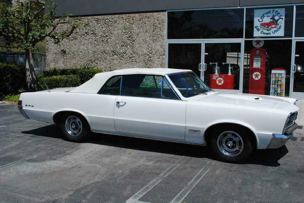 1965 PONTIAC GTO CONVERTIBLE - Front 3/4 - 117287