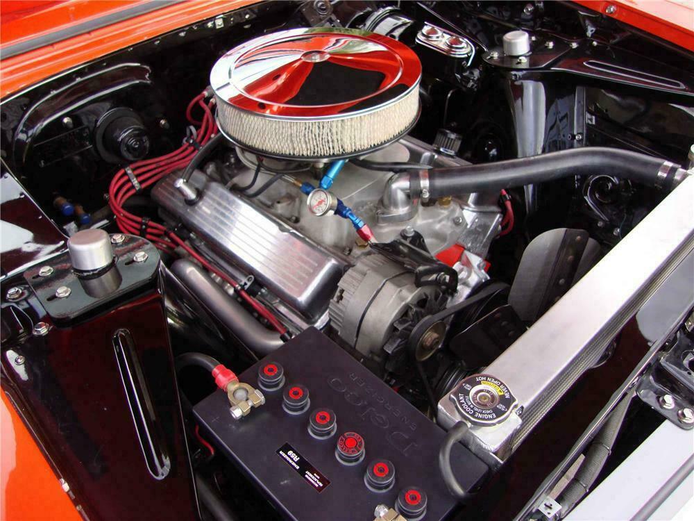 1966 PONTIAC ACADIAN CANSO SPORT DELUXE 2 DOOR HARDTOP - Engine - 117370