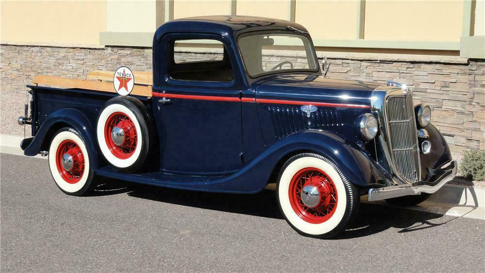 1935 FORD PICKUP - Side Profile - 117435