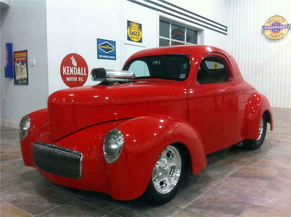 1941 WILLYS CUSTOM 2 DOOR COUPE - Front 3/4 - 117458