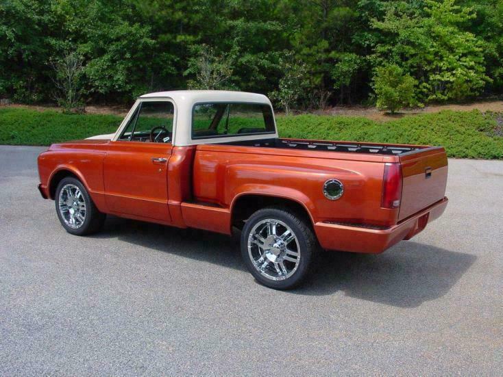 1969 CHEVROLET STEP-SIDE PICKUP - Rear 3/4 - 117697