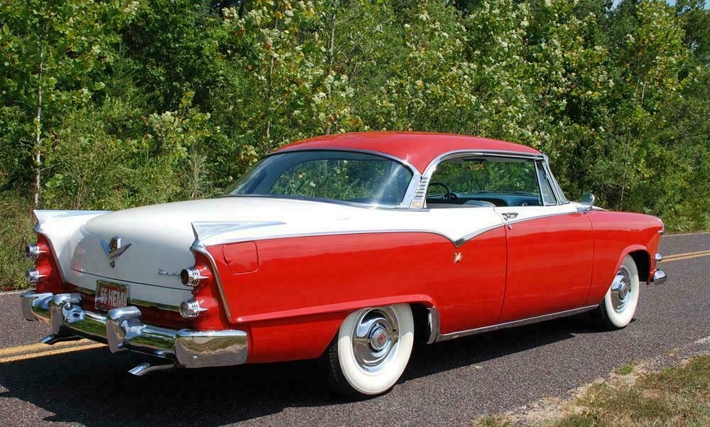 1955 Dodge Custom Royal Lancer 2 Door Hardtop Driven almost out of business in 1953 and 1954, the chrysler corporation was revived with a $250 million loan from prudential and new models designed by virgil. 1955 dodge custom royal lancer 2 door