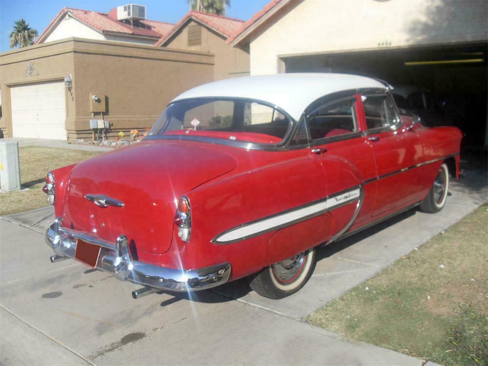 1953 CHEVROLET BEL AIR 4 DOOR SEDAN - Rear 3/4 - 117838