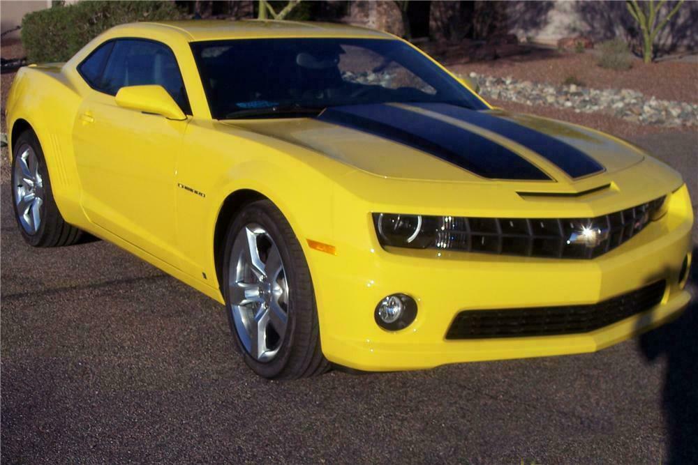 Chevrolet Camaro SS 2010 Р¶С‘Р»С‚С‹Р№