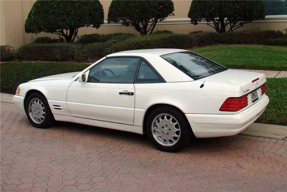 1997 MERCEDES-BENZ SL500 CONVERTIBLE - Side Profile - 125172