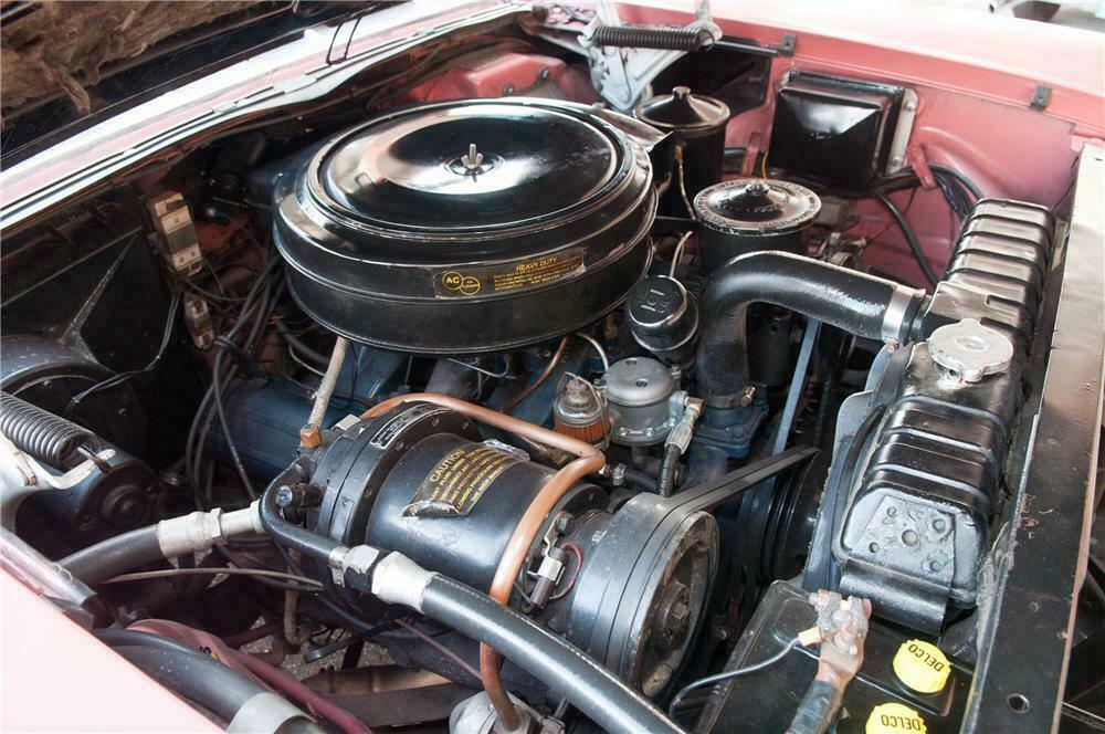 1957 CADILLAC SERIES 62 2 DOOR HARDTOP - Engine - 125219