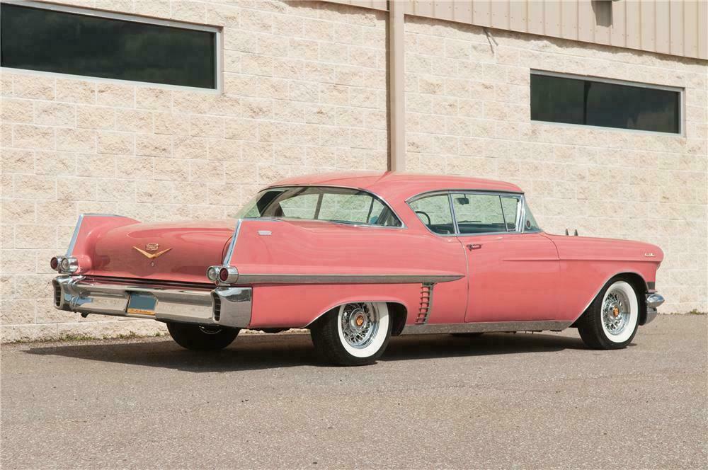 1957 CADILLAC SERIES 62 2 DOOR HARDTOP - Rear 3/4 - 125219