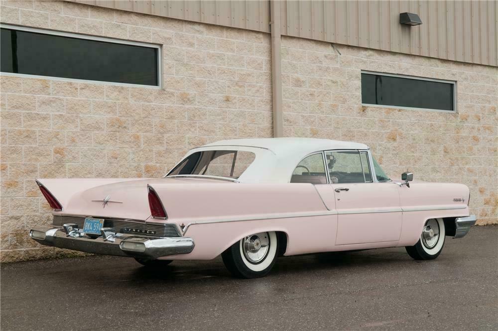 1957 LINCOLN PREMIERE CONVERTIBLE - Rear 3/4 - 125223