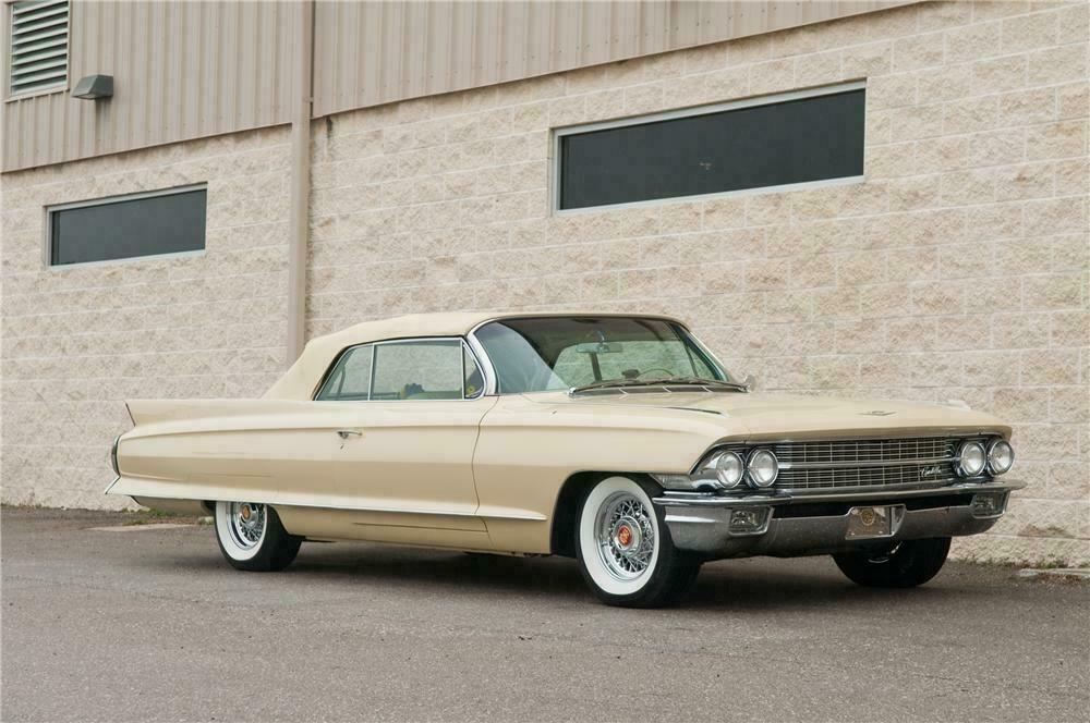 1962 CADILLAC SERIES 62 CONVERTIBLE - Front 3/4 - 125226
