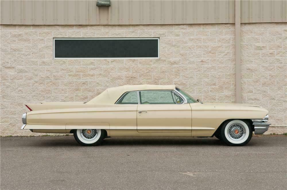 1962 CADILLAC SERIES 62 CONVERTIBLE - Side Profile - 125226