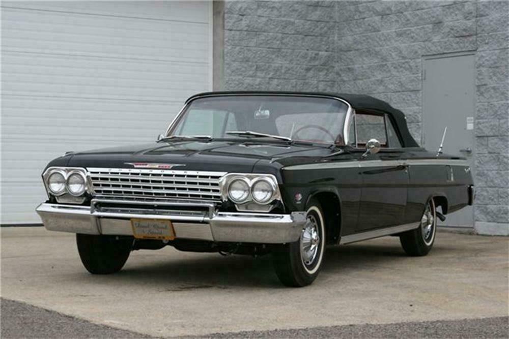 1962 CHEVROLET IMPALA SS CONVERTIBLE - Front 3/4 - 125241