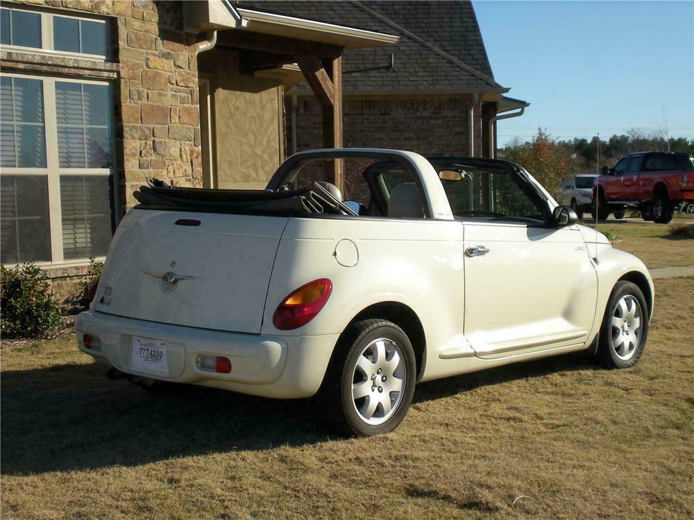 2005 CHRYSLER PT CRUISER CONVERTIBLE Rear 3/4 125294