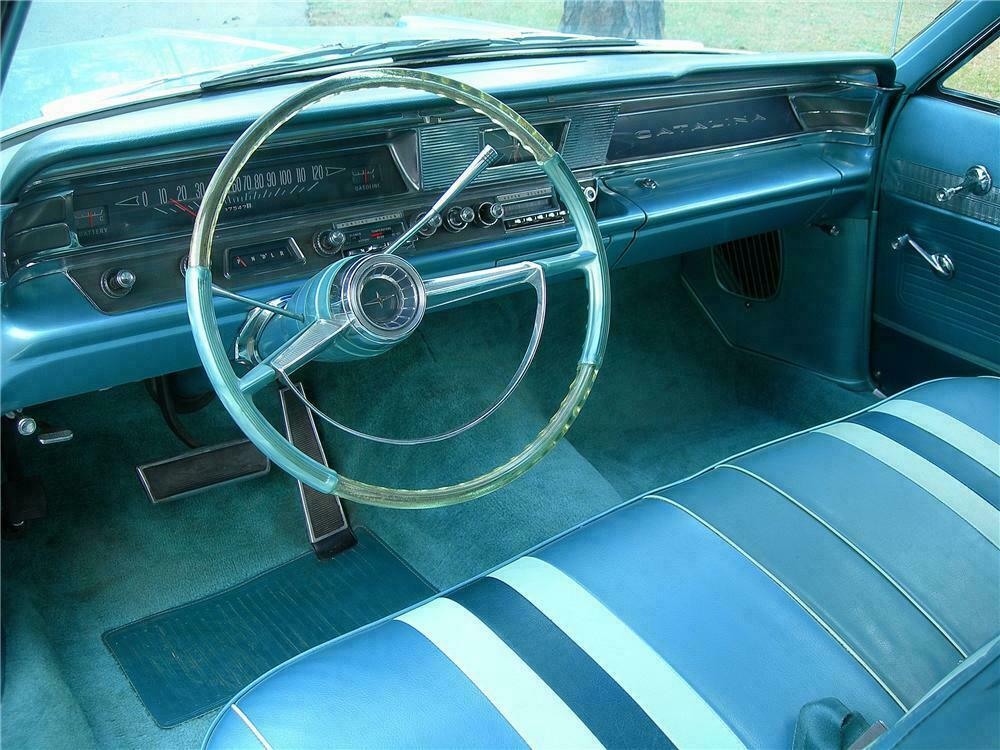 1963 PONTIAC CATALINA CONVERTIBLE - Interior - 125336