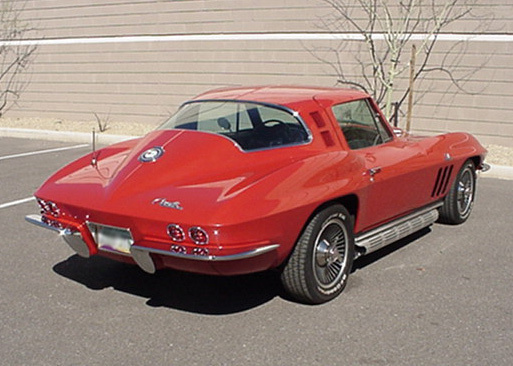 1965 CHEVROLET CORVETTE COUPE - Rear 3/4 - 125535