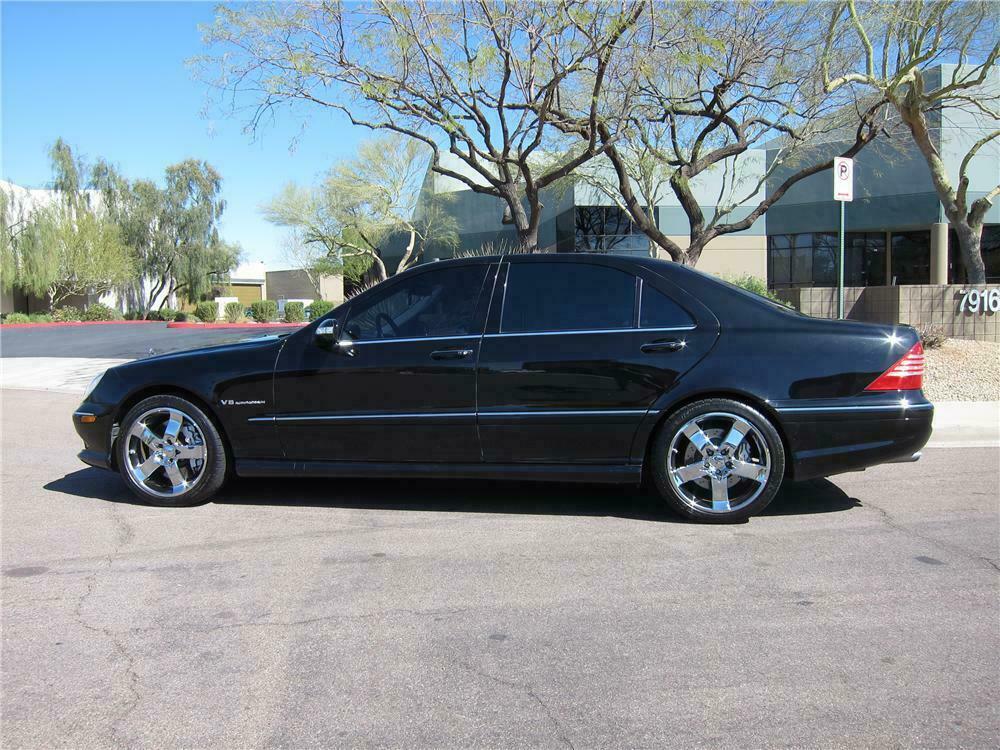 2004 MERCEDES-BENZ S55 AMG 4 DOOR SEDAN - Side Profile - 125732