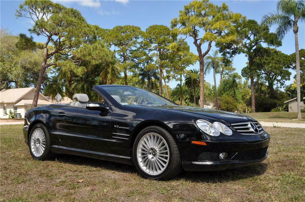 2006 MERCEDES-BENZ SL55 AMG CONVERTIBLE - Front 3/4 - 125751