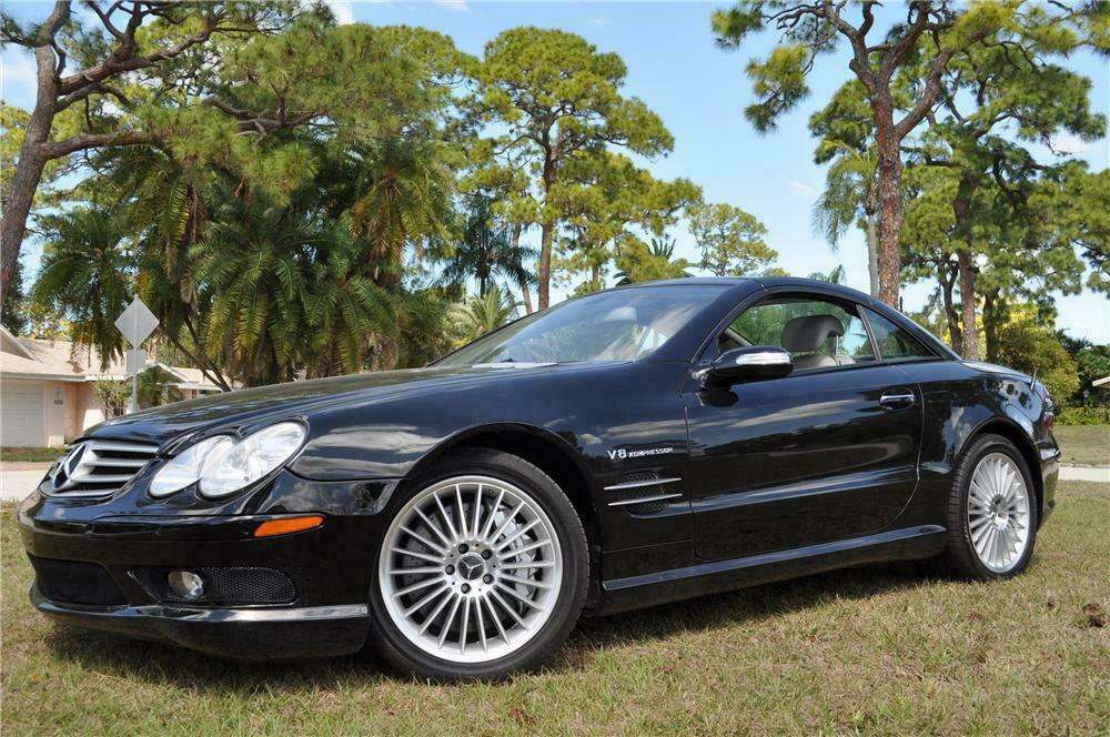 2006 MERCEDES-BENZ SL55 AMG CONVERTIBLE - Side Profile - 125751