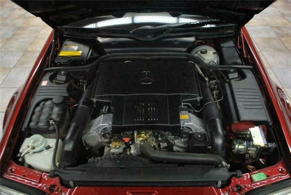 1997 MERCEDES-BENZ SL500 CONVERTIBLE - Engine - 125771
