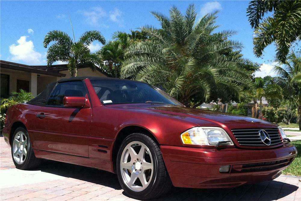1997 MERCEDES-BENZ SL500 CONVERTIBLE - Front 3/4 - 125771