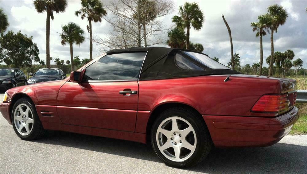 1997 MERCEDES-BENZ SL500 CONVERTIBLE - Rear 3/4 - 125771