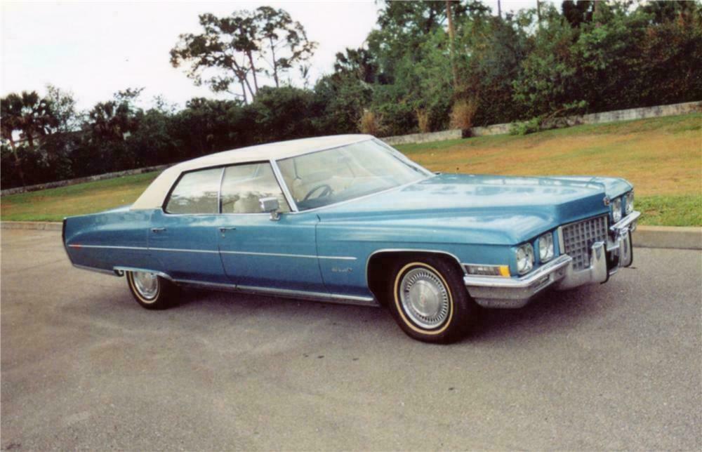 1971 Cadillac Sedan De Ville 4 Door Sedan Ils sont etablis sur la plateforme de type c de la gm. 1971 cadillac sedan de ville 4 door sedan