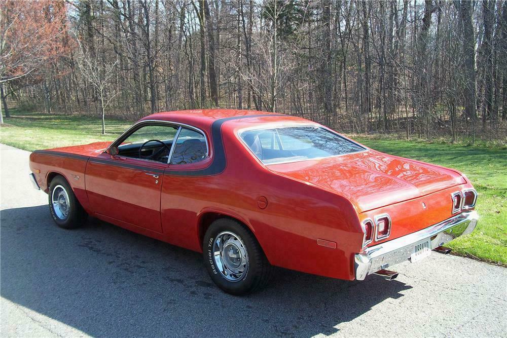 1973 DODGE DART SPORT 2 DOOR HARDTOP - Rear 3/4 - 125811