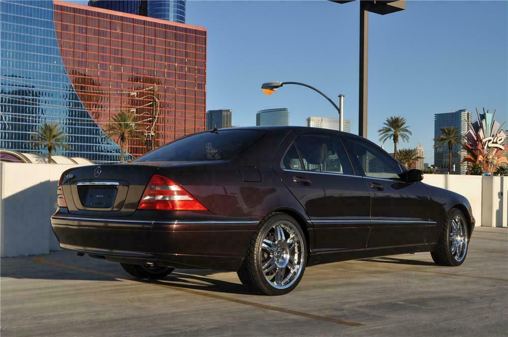 2000 MERCEDES-BENZ S430 4 DOOR SEDAN - Rear 3/4 - 125814