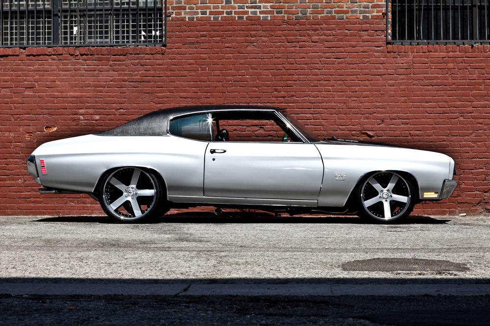 1970 CHEVROLET CHEVELLE SS CUSTOM COUPE - Side Profile - 125816
